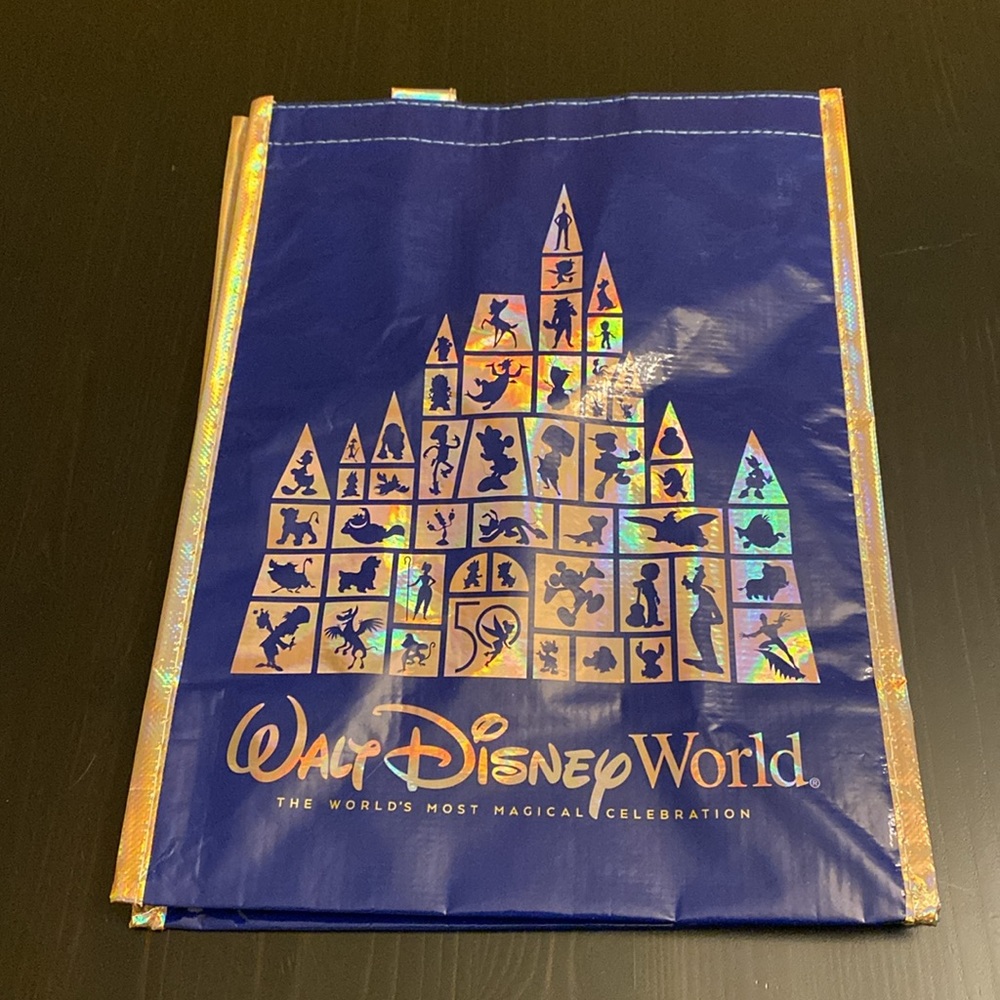DISNEY WORLD 🌎 50th Anniversary reusable totes! NWT no longer sold! - Picture 5 of 5